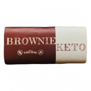Baton Warszawski | Baton brownie keto bez dodatku cukru bezglutenowy 50g
