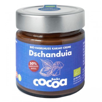 Becks Cocoa | Krem z orzechów laskowych kakaowy bezglutenowy BIO 200g