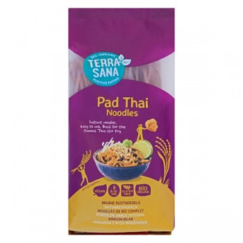 Terrasana | Makaron z ryżu brązowego pad thai BIO 250g