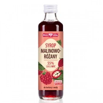Polska Róża | Syrop malinowo - różany 250ml