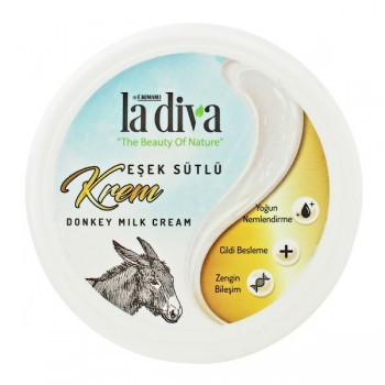 La Diva | Krem do twarzy nawilżający z oślim mlekiem 100ml