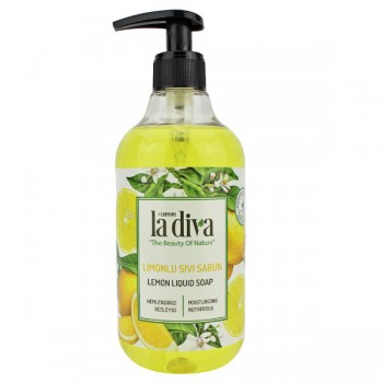 La Diva | Mydło w płynie do rąk cytrynowe 500ml