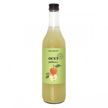 Delikatna | Ocet jabłkowy 4% niefiltrowany BIO 500ml