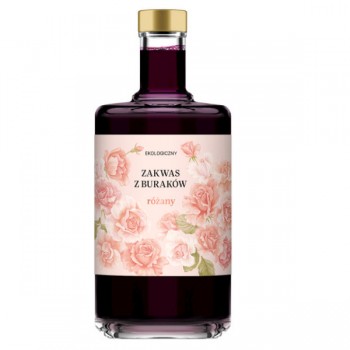 Delikatna | Zakwas z buraków różany BIO 700ml