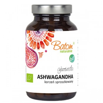 Batom | Ashwagandha BIO (495mg) 250tabletek