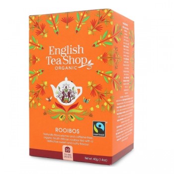 English Tea Shop Organic | Herbatka rooibos fair trade BIO (20x2g) 40g