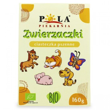 Pola | Ciastka kruche zwierzaczki BIO 160g
