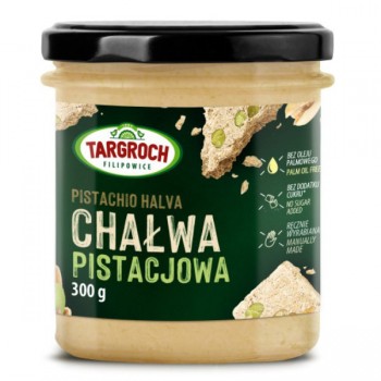Targroch | Chałwa pistacjowa bez cukru 300g