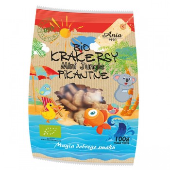 Ania | Krakersy pikantne BIO 100g