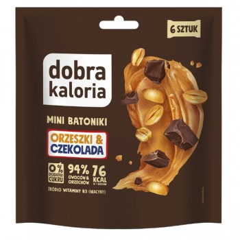 Dobra Kaloria | Mini batoniki orzeszki & czekolada 108g