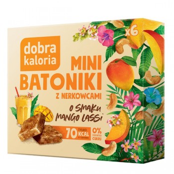 Dobra Kaloria | Mini batoniki o smaku mango lassi 102g