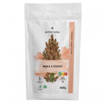 Moncana | Pudrowa bezglutenowa mąka z sorgo 500g