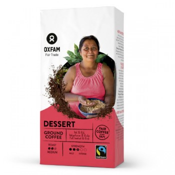 Oxfam | Kawa mielona arabica/robusta deserowa fair trade 250g