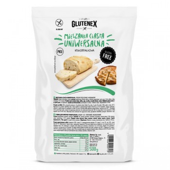 Glutenex | Mieszanka ciasta uniwersalna niskobiałkowa bezglutenowa 500g