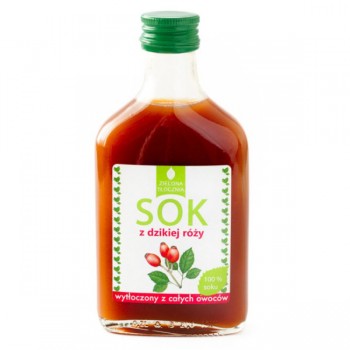 Zielona Tłocznia | Sok dzika róża 100% 200ml
