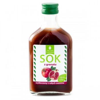 Zielona Tłocznia | Sok granat 100% 200ml