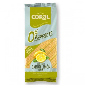 Coral | Wafle z kremem cytrynowym bez dodatku cukru 150g