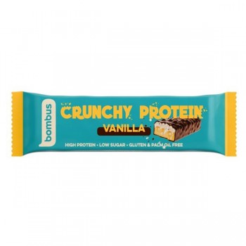 Bombus | Baton Crunchy Protein waniliowy bezglutenowy 50g