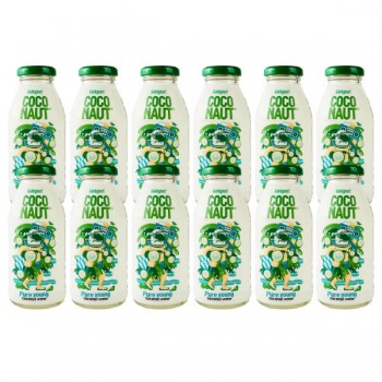Coconaut | 12x Woda z młodego kokosa szkło 250ml
