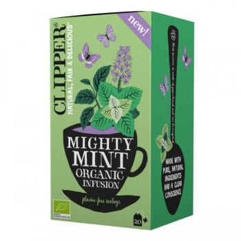 Clipper | Herbatka miętowa (mighty mint) BIO (20x1,6g) 32g