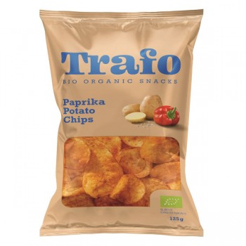 Trafo | Chipsy ziemniaczane o smaku paprykowym BIO 125g