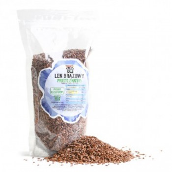 Piekarnia Hert | Len brązowy bezglutenowy 350g