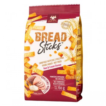 Smart Foods | Przekąska z pieczywa o smaku szynki i śmietany 60g