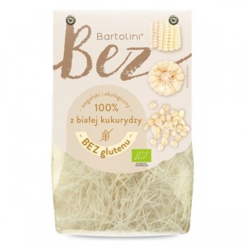 Bartolini | Makaron z białej kukurydzy krajanka filini bezglutenowy BIO 250g