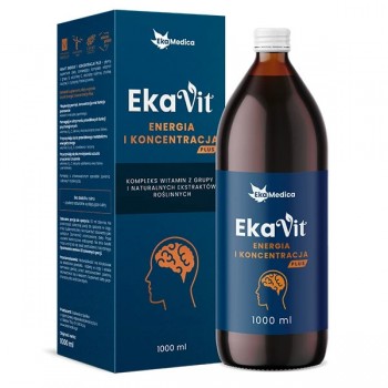 EkaMedica | Ekavit Energia i Koncentracja Plus tonik witalny 1000ml