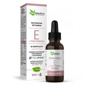 EkaMedica | Witamina E krople suplement diety 30ml