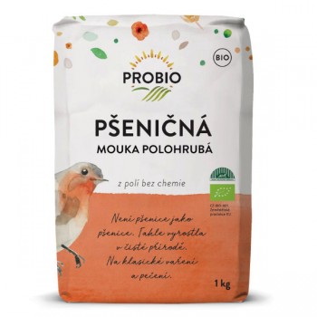 ProBio | Mąka pszenna krupczatka TYP 450 BIO 1kg