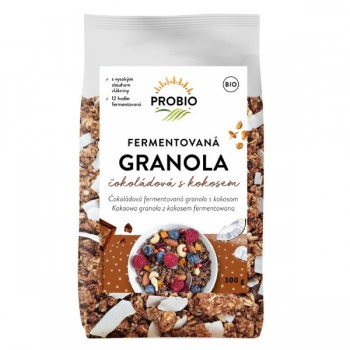 ProBio | Granola czekoladowa z kokosem fermentowana BIO 300g