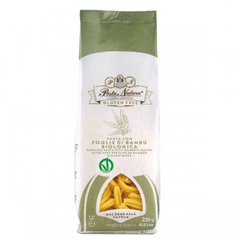 Pasta Natura | Makaron casereccia ryżowy razowy z liśćmi bambusa bezglutenowy BIO 250g