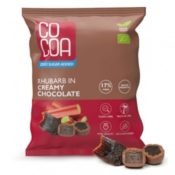 Cocoa | Rabarbar w czekoladzie creamy BIO 70g