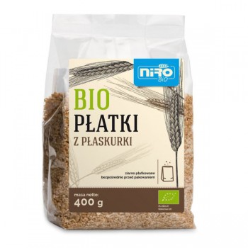 Niro | Płatki z płaskurki BIO 400g