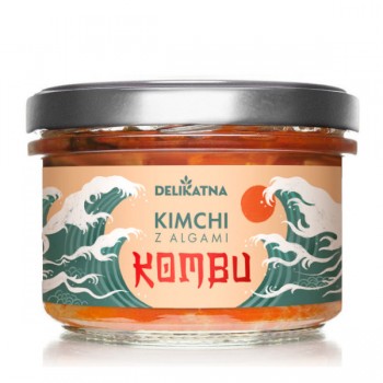 Delikatna  | Kimchi z algami kombu 200g