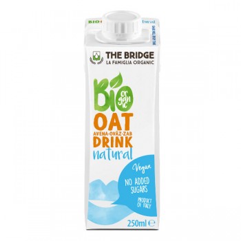 The Bridge | Napój owsiany naturalny bez dodatku cukrów BIO 250ml 