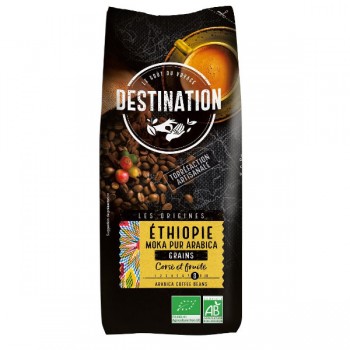 Destination | Kawa ziarnista arabica 100% etiopia fair for life BIO 1kg