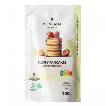 Moncana | Fluffy mieszanka na naleśniki Japońskie bezglutenowe 200g