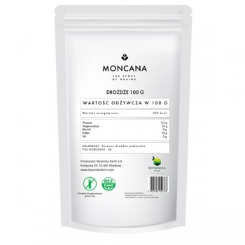 Moncana | Drożdże suszone piekarnicze bezglutenowe 100g