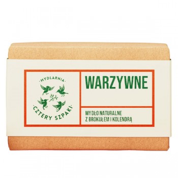 4Szpaki | Warzywne - naturalne mydło w kostce 110g