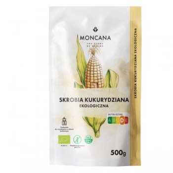 Moncana | Bezglutenowa skrobia kukurydziana ekologiczna 500g