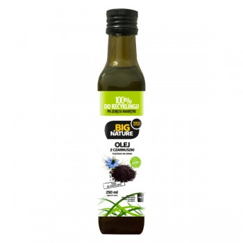 Big Nature | Olej z czarnuszki tłoczony na zimno 250ml
