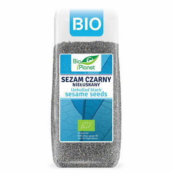 Bio Planet | Sezam czarny niełuskany BIO 200g