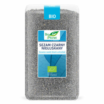 Bio Planet | Sezam czarny niełuskany BIO 1kg