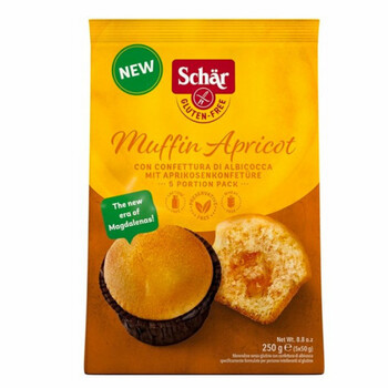 Schär | Muffin apricot babeczki morelowe bezglutenowe 250g