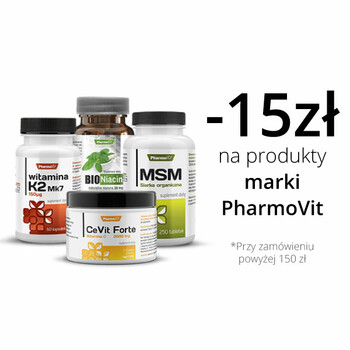 StraganZdrowia.pl | Kupon: 15zł na zakup produktów marki PharmoVit