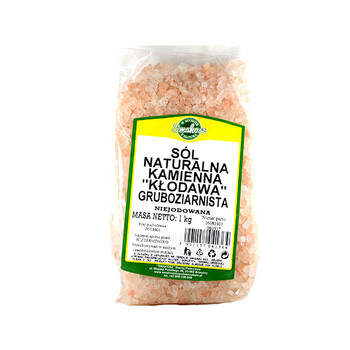 Smakosz | Sól Kamienna Kłodawska różowa gruboziarnista 1kg