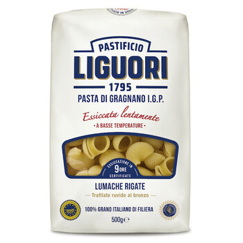 Liguori | Makaron Liguori IGP Lumache Rigate 500g