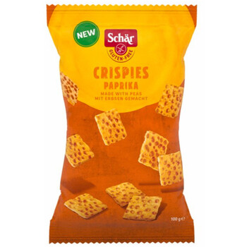 Schär | Chipsy z groszku paprykowe bezglutenowe 100g